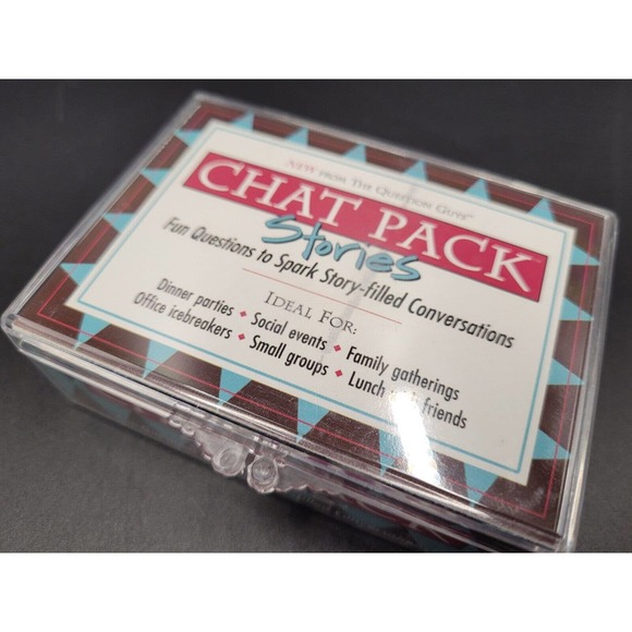 Chat Pack Stories Question Guys Family Parties Office Events Wedding Questmarc - Picture 2 of 9